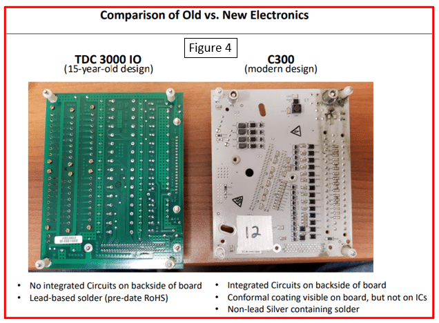 old vs new electronics from Pulmac